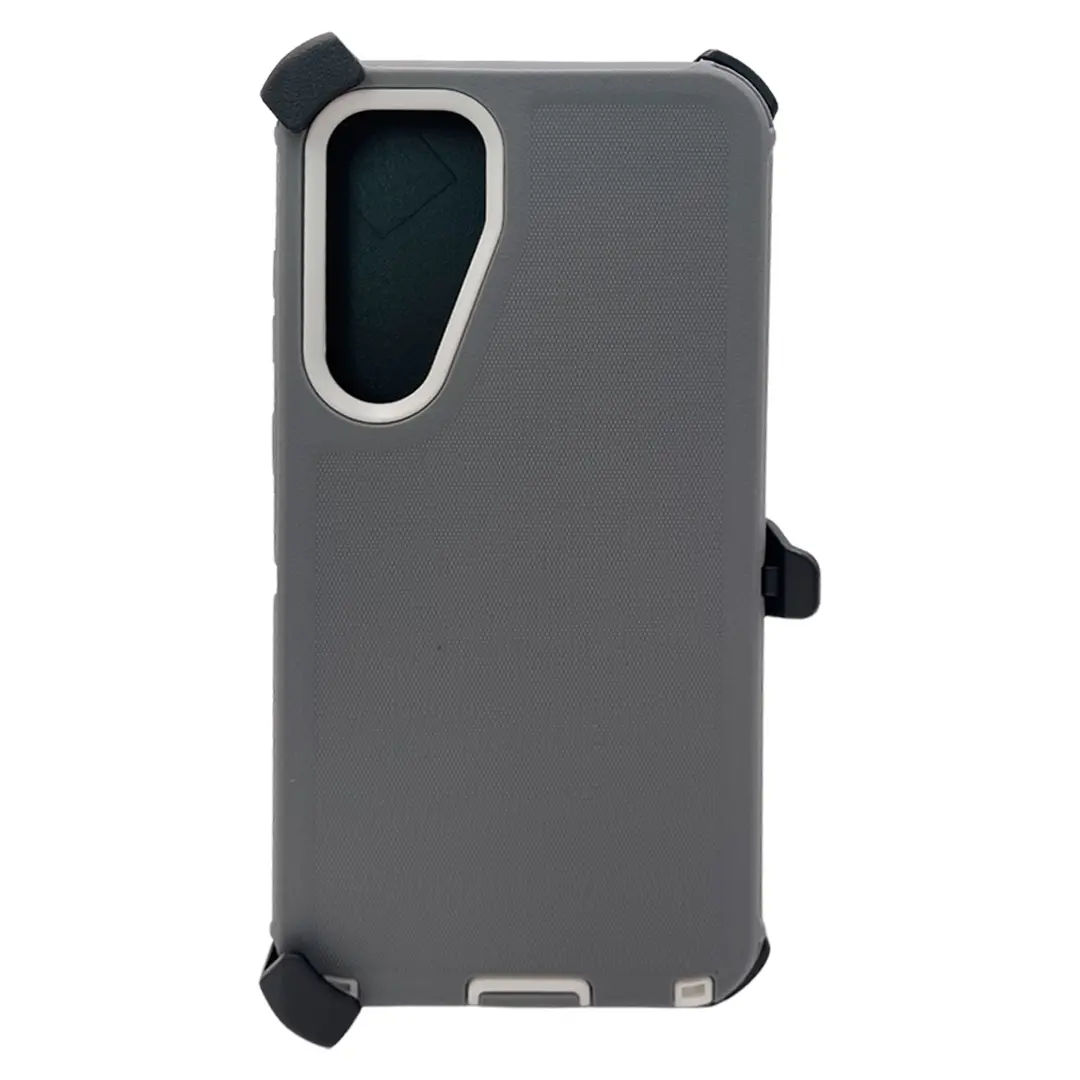 Samsung Galaxy S25/S24 Screen Case Gray White